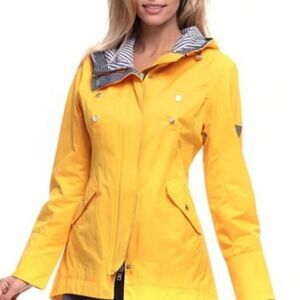 Goode Rider Climate rain Jacket - Sunshine. Size S